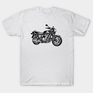 Z1300 Motorcycle Sketch Art T-Shirt